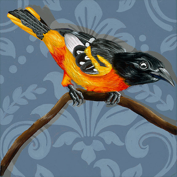 Textile Bmore Oriole
