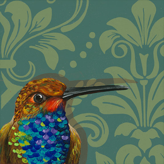Textile Hummingbird